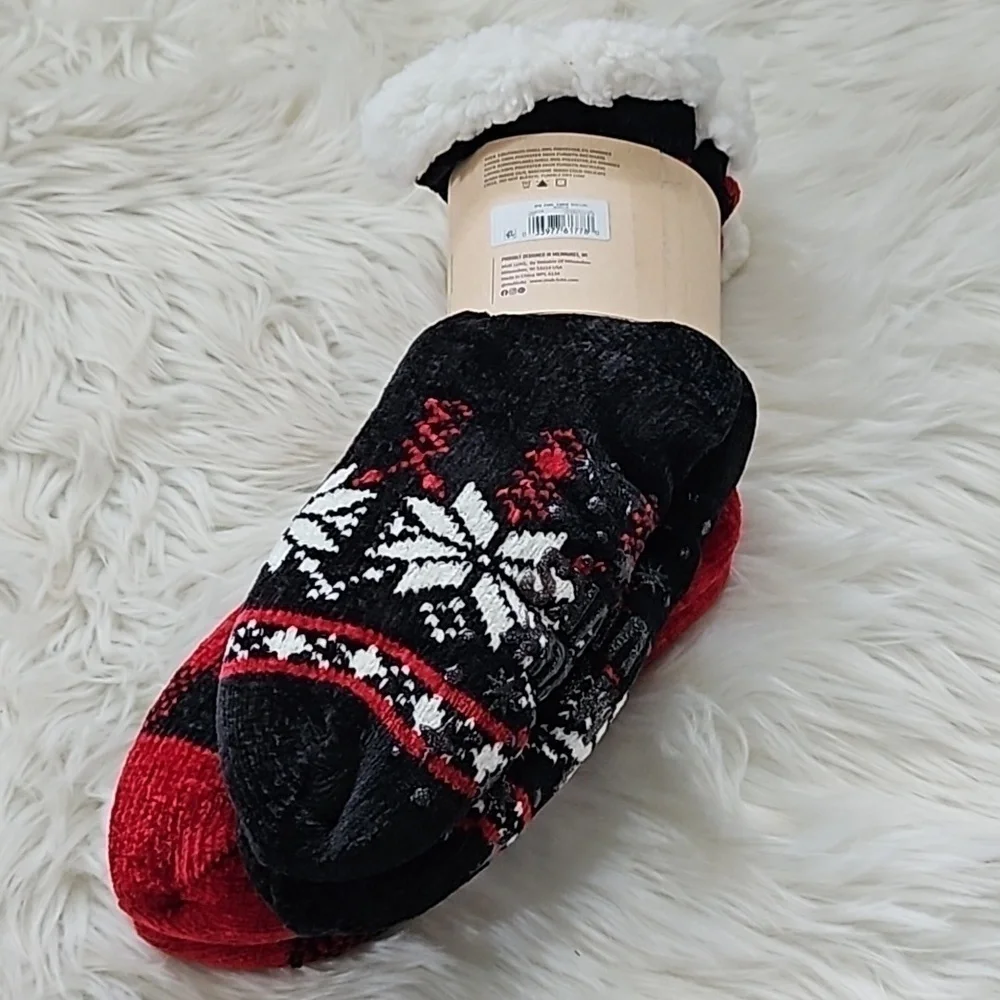 Set of Muk Luk socks, Maurices slippers/socks, and Rooted Soul socks NEW